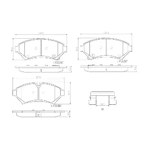 P09008N BREMBO
