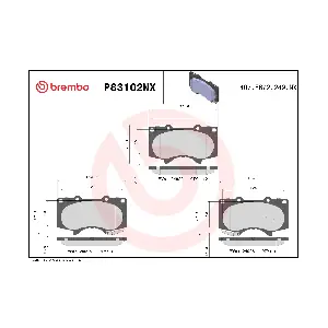 P83102NX BREMBO