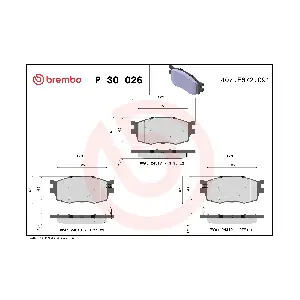 P30026 BREMBO
