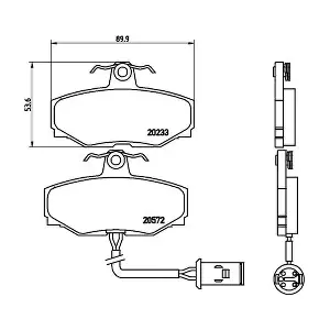 P36006 BREMBO