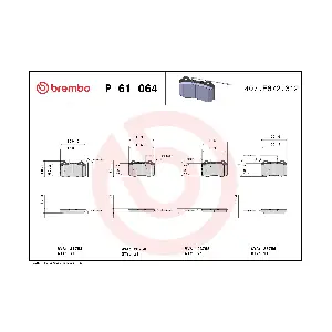 P61064 BREMBO
