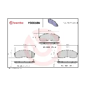 P30058N BREMBO