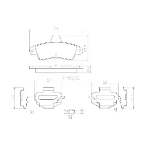 P24125N BREMBO