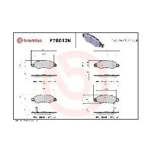 P78012N BREMBO