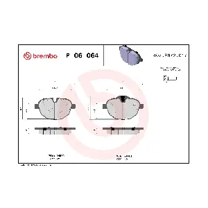 P 06 064 BREMBO