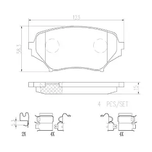 P49043N BREMBO