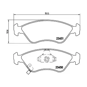 P30007 BREMBO