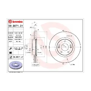 09.B671.21 BREMBO