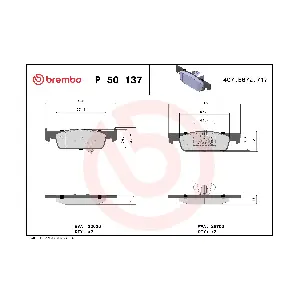 P 50 137 BREMBO