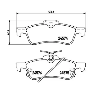 P83087 BREMBO