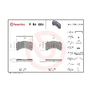 P B4 004 BREMBO
