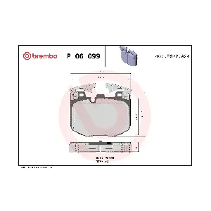 P 06 099 BREMBO