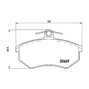 P85093 BREMBO
