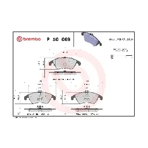 P50069X BREMBO