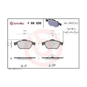 P68030 BREMBO