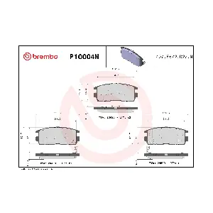 P10004N BREMBO