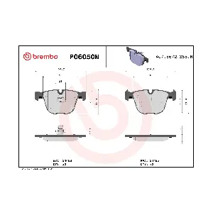P06050N BREMBO