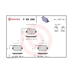 P 09 030 BREMBO