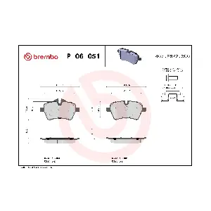 P 06 051 BREMBO