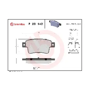P23142 BREMBO