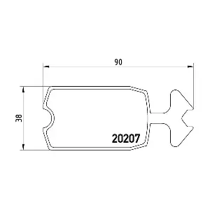 P 61 002 BREMBO