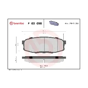 P83098 BREMBO