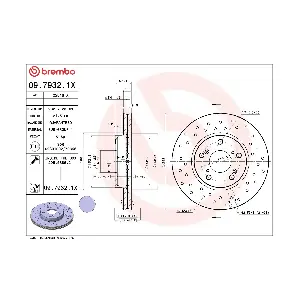 09.7932.1X BREMBO