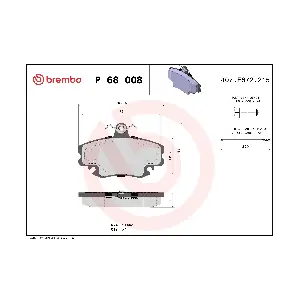 P68008 BREMBO