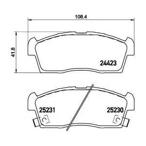 P61108 BREMBO