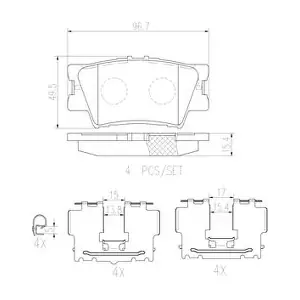 P83089N BREMBO