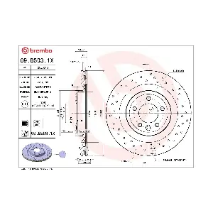 09B5031X BREMBO