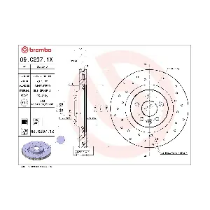 09.C207.1X BREMBO