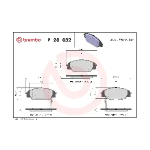 P28032 BREMBO