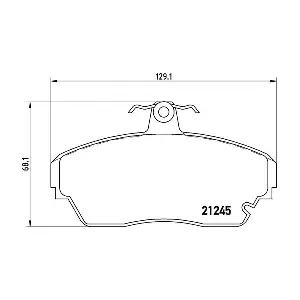 P 82 001 BREMBO