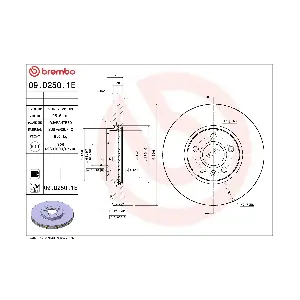 09D2501E BREMBO