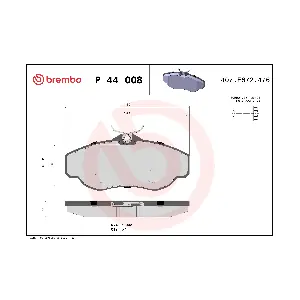 P 44 008 BREMBO
