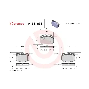 P61031 BREMBO