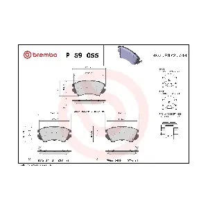 P 59 055 BREMBO