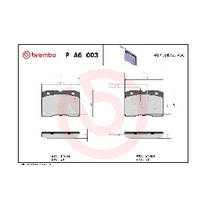 PA6003 BREMBO
