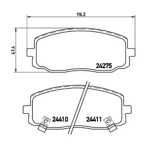 P30032 BREMBO