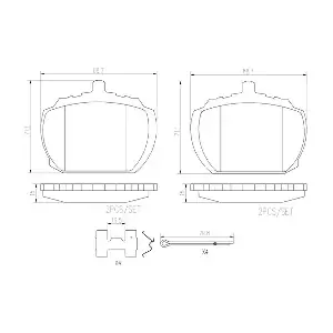 P24004N BREMBO