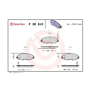 P28042 BREMBO