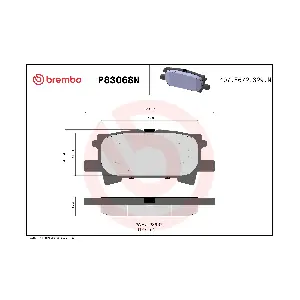P83068N BREMBO