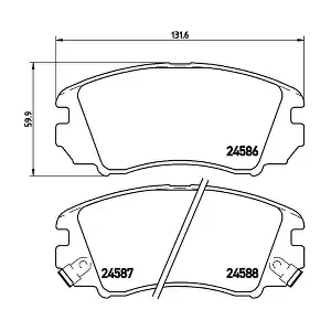 P30043 BREMBO