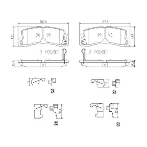 P83015N BREMBO