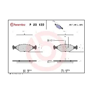 P23122 BREMBO