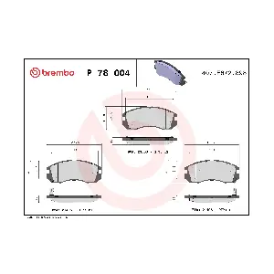 P 78 004 BREMBO