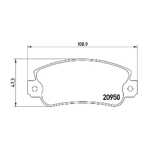 P23021 BREMBO
