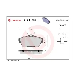 P61095 BREMBO