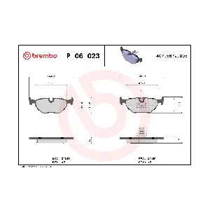 P 06 023 BREMBO